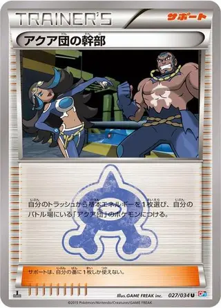 Team Aqua Admin 027/034
