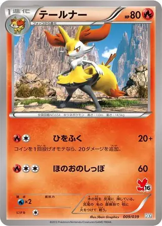 Braixen 009/039