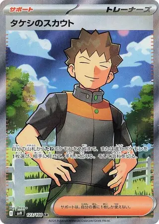 Brock's Scouting 123/100