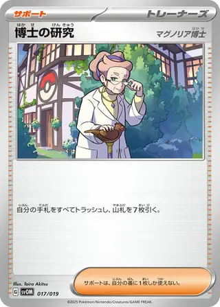 Professor's Research 017/019
