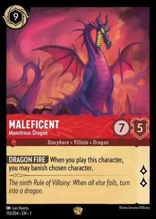 Maleficent - Monstrous Dragon 113