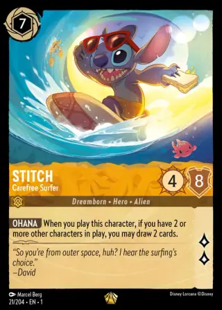 Stitch - Carefree Surfer 21