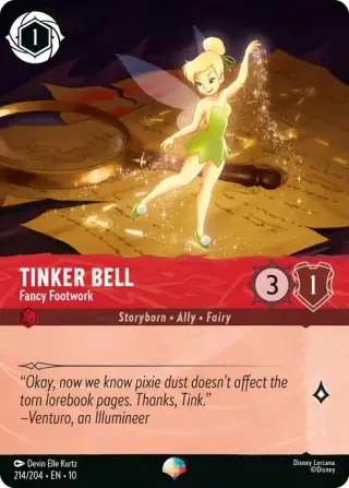Tinker Bell - Fancy Footwork 214