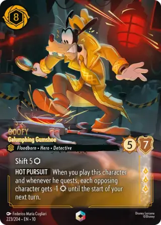 Goofy - Galumphing Gumshoe 223