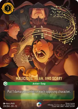 Malicious, Mean, and Scary 231