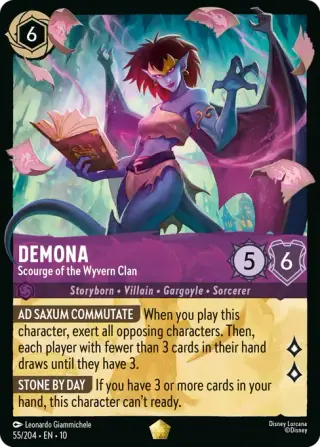 Sammelkarte Demona - Scourge of the Wyvern Clan