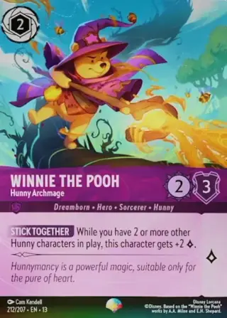 Sammelkarte Winnie the Pooh - Hunny Archmage