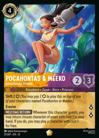 Pocahontas & Meeko - Adventurous Friends 27