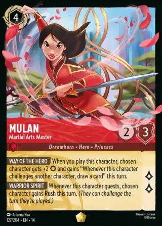 Mulan - Martial Arts Master 127