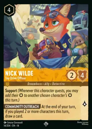 Nick Wilde - Toy Drive Officer 14