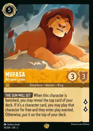 Mufasa - Betrayed Leader 14