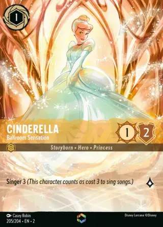 Sammelkarte Cinderella - Ballroom Sensation