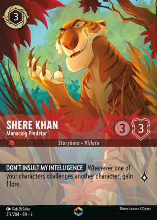 Shere Khan - Menacing Predator 212