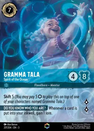 Gramma Tala - Spirit of the Ocean 217