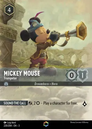 Mickey Mouse - Trumpeter 220