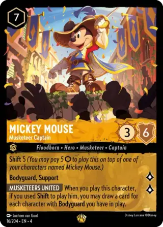 Mickey Mouse - Musketeer Captain 16