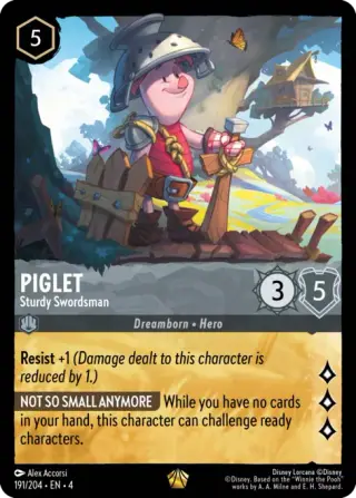 Piglet - Sturdy Swordsman 191
