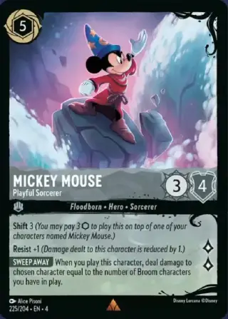 Mickey Mouse - Playful Sorcerer 225