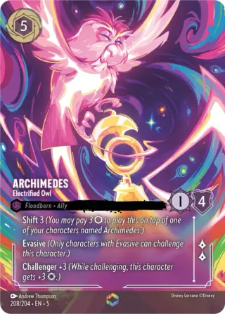Archimedes - Electrified Owl 208