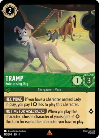 Tramp - Enterprising Dog 110
