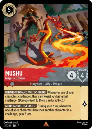 Mushu - Majestic Dragon 137