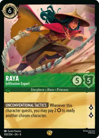 Raya - Infiltration Expert 100