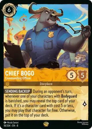 Chief Bogo - Commanding Officer 18