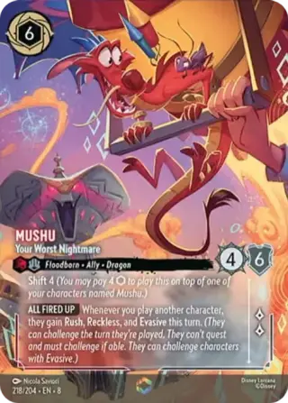 Mushu - Your Worst Nightmare 218