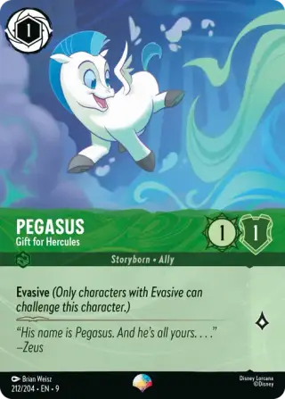 Pegasus - Gift for Hercules 212