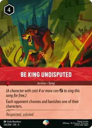 Be King Undisputed 216