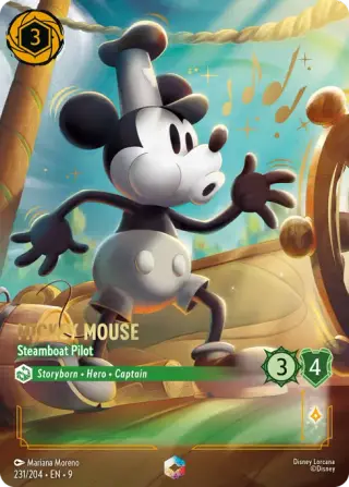 Mickey Mouse - Steamboat Pilot 231