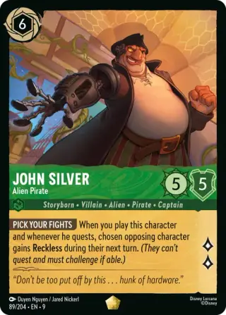 John Silver - Alien Pirate 89