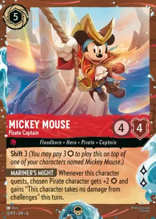 Mickey Mouse - Pirate Captain 13