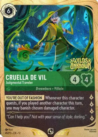 Cruella De Vil - Judgmental Traveler 45