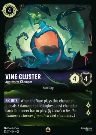 Vine Cluster - Aggressive Chomper 20