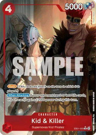 Kid & Killer EB01-003