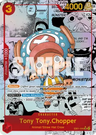 Sammelkarte Tony Tony.Chopper