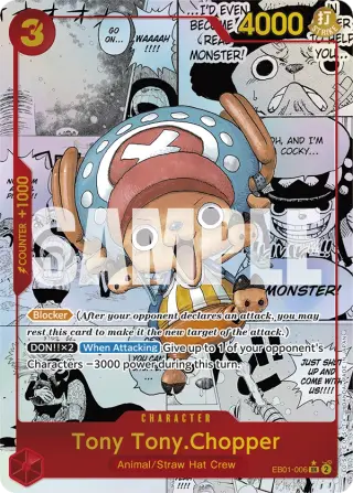 Sammelkarte Tony Tony.Chopper