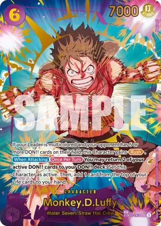 Sammelkarte Monkey.D.Luffy