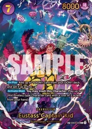 Eustass"Captain"Kid EB04-039