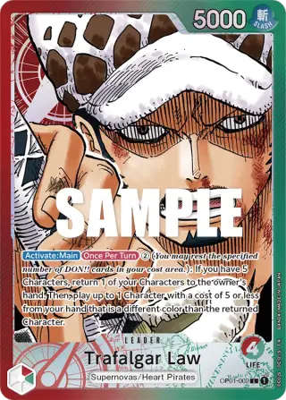 Trafalgar Law OP01-002