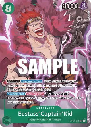 Eustass"Captain"Kid OP01-051