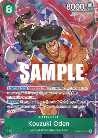 Kouzuki Oden OP02-030