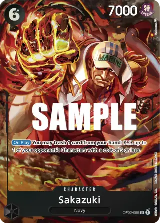 Sakazuki OP02-099