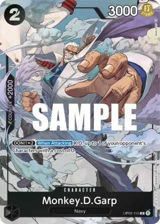 Monkey.D.Garp OP02-115