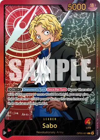 Sabo OP05-001