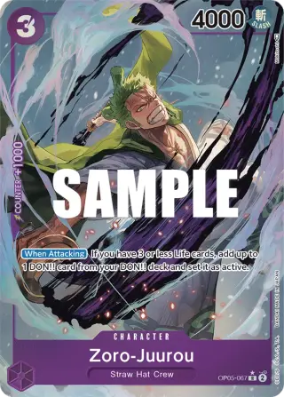 Zoro-Juurou OP05-067