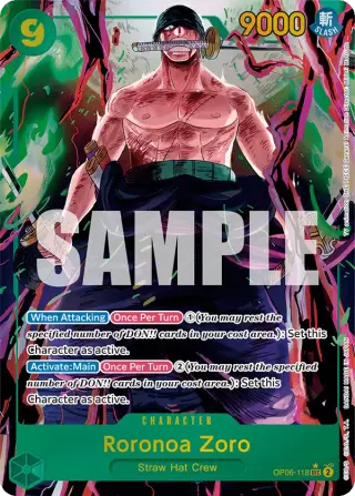 Roronoa Zoro OP06-118