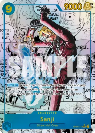 Sammelkarte Sanji