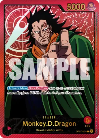 Monkey.D.Dragon OP07-001